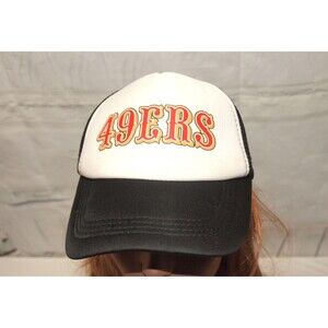 San Francisco 49ers snapback cap hat Trucker Style Foam & Mesh 80's 90's NFL Cap